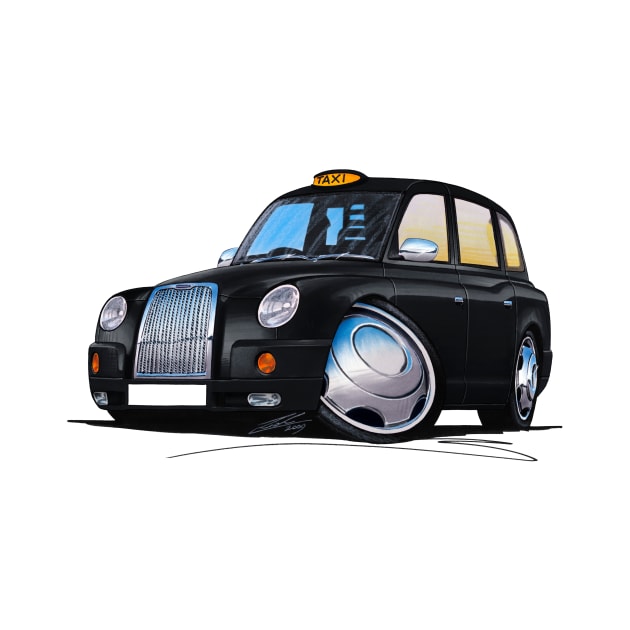 London TX4 Taxi Cab Black by y30man5
