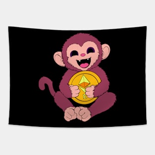 Crypto Monkey Tapestry