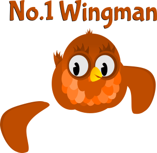 No.1 Wingman | Broken Wing Magnet