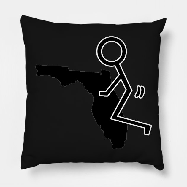 F it - Florida Pillow by  The best hard hat stickers 