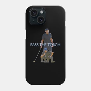 Tiger Woods and His Son Phone Case
