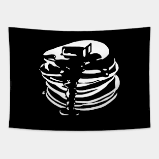 Contrast Pancakes Tapestry