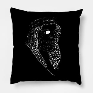 King Abdulaziz Portrait Pillow