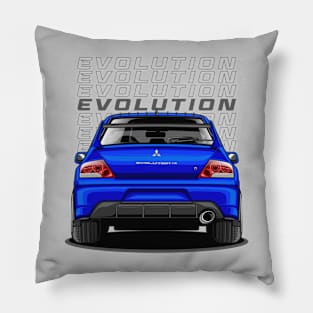 Lancer EVO IX GT (Octane Blue) Pillow