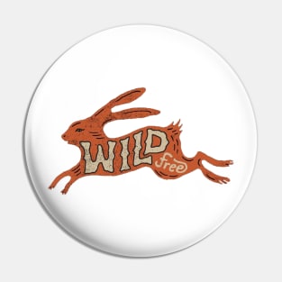 Wild Free Pin