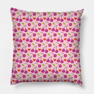 Cherries Love Pillow