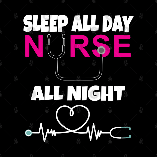 Sleep All Day Nurse All Night by Work Memes