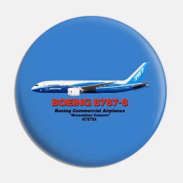 Boeing B787-8 - Boeing "Dreamliner Colours" Pin by TheArtofFlying