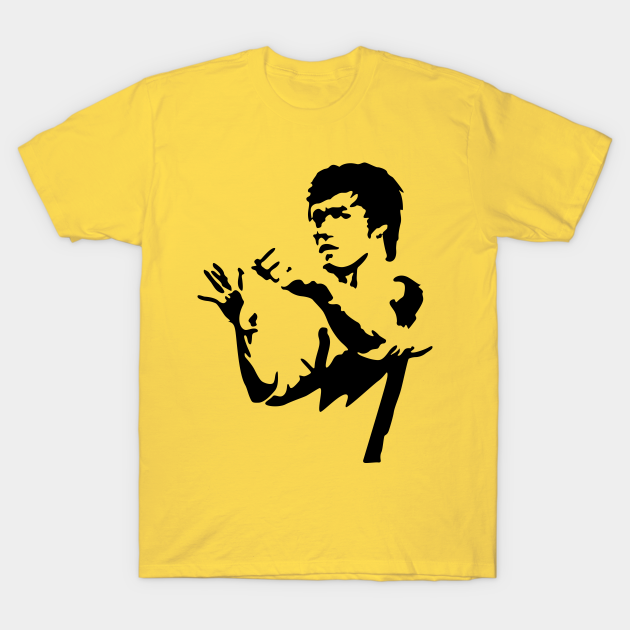 Bruce Lee Silhouette - Bruce Lee - T-Shirt | TeePublic