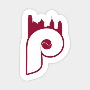 Phillies Skyline Magnet
