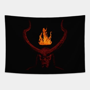 Hellboy Vector art Tapestry