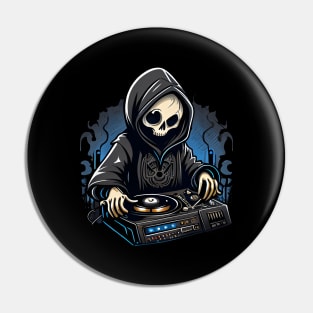 DJ Grim Reaper Pin