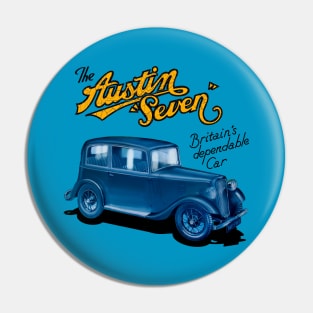 The Classic Austin Seven Vintage Car Pin