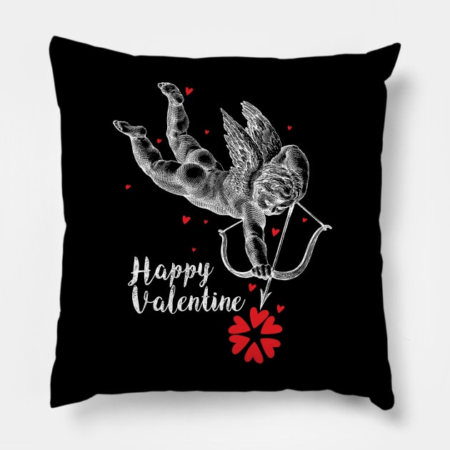 Happy Valentine Pillow by emma17