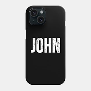 John Name Phone Case