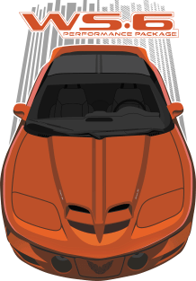 Pontiac Trans Am WS6 4thgen - Orange Magnet