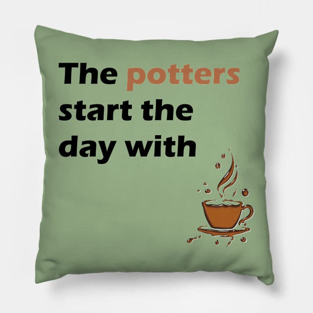 potters Pillow by IconRose