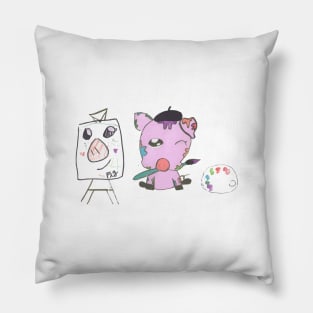 AriCorn88 Picasso Piggy Pillow