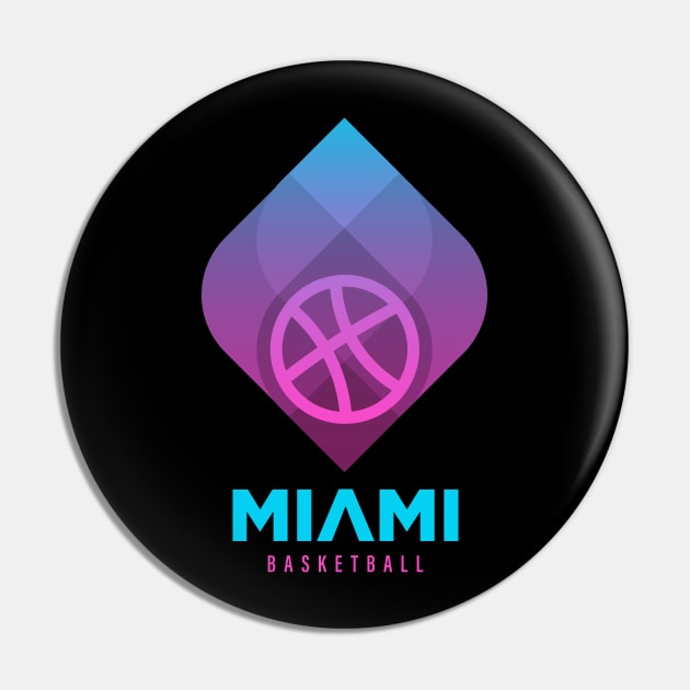 Miami heat logo pink and blue discount