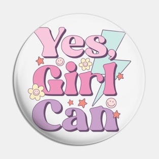 Yes, Girl Can Pin