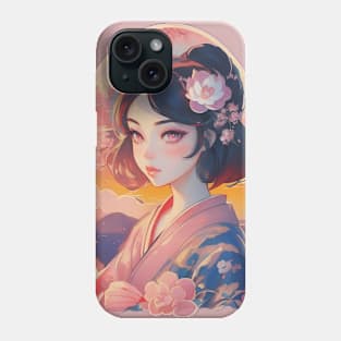 Beautiful Japanese Illustration Phone Case