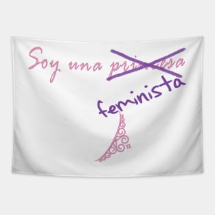 I am a feminist, not a princess Tapestry