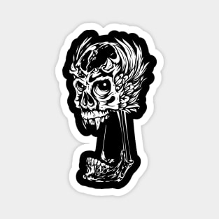 Skull shouted Magnet