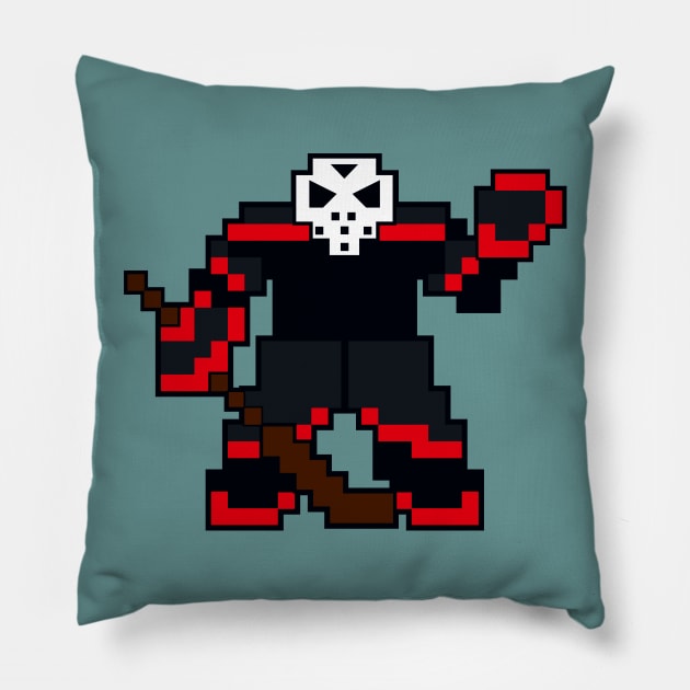 Carolina Hurricanes Goalie Pillow by miniBOB