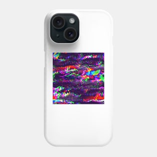 Glitched screen Phone Case