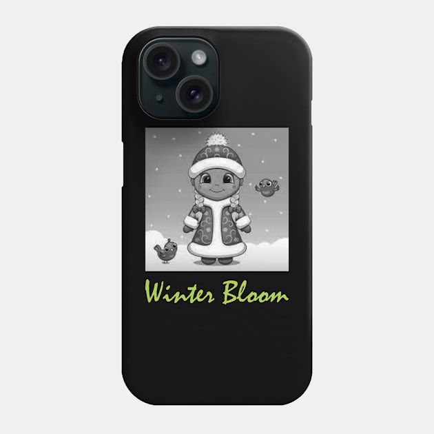 winter bloom Phone Case by Qasim