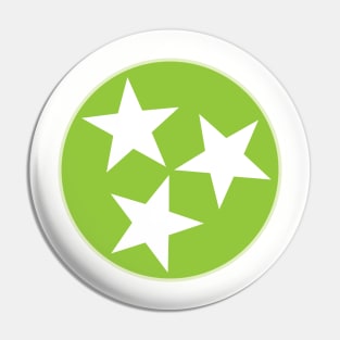 Tennessee TriStar - UFO Green Pin