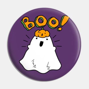 Boo! Ghost! Pin