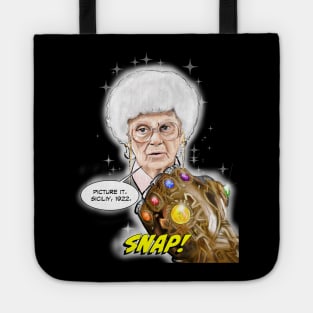 Mad Titan Sophia (one Sided tee option) Tote