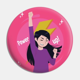 Power up Girl! Pin