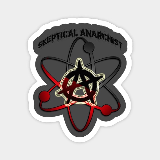 Skeptical Anarchist Magnet by The Mind of a Skeptical Leftist