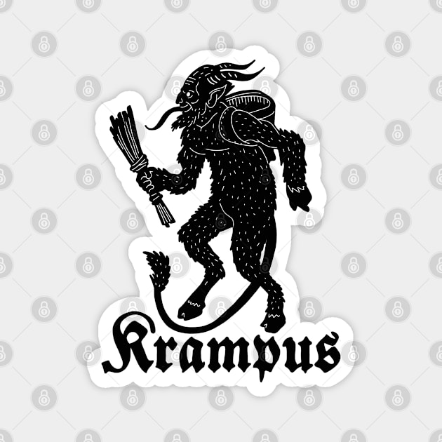 Krampus Magnet by valentinahramov