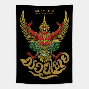 Muay Thai Sak Yant Garuda Tapestry