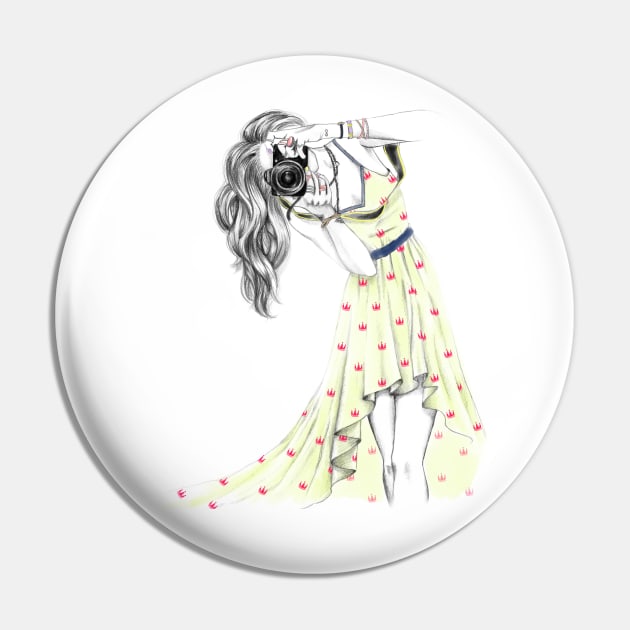 Photographer Girl Pin by dejaliyah