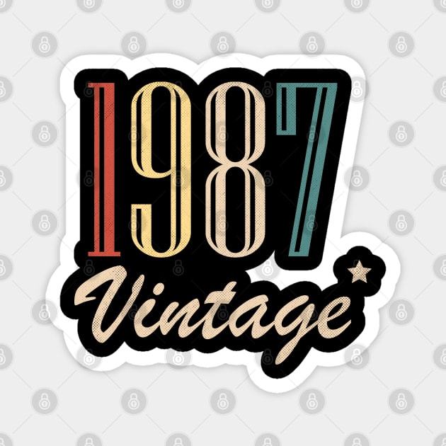 Vintage 1987 Magnet by BizZo