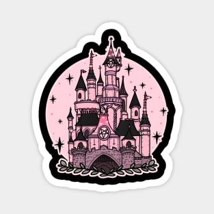 The Magical Goth Castle Magnet