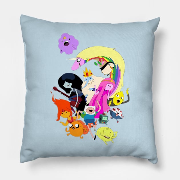 Adventure time Pillow by teepubliclacreme