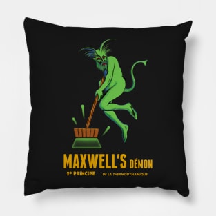 Maxwell's Demon Pillow