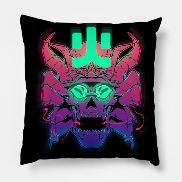 Cyber Kabuto Pillow by Kabuto_Store