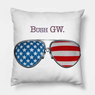 USA GLASSES GEORGE WALKER BUSH Pillow