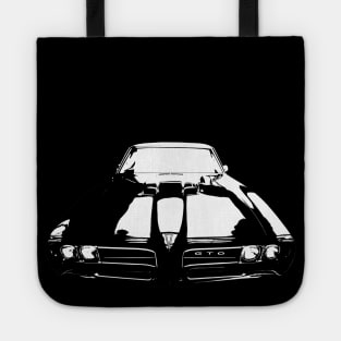 1969 GTO white Tote