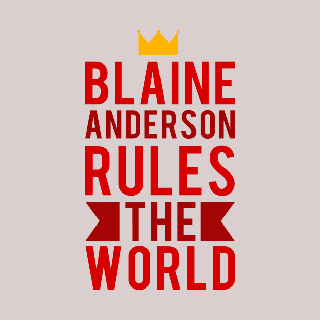 Blaine Anderson Wants To Rule The World by byebyesally