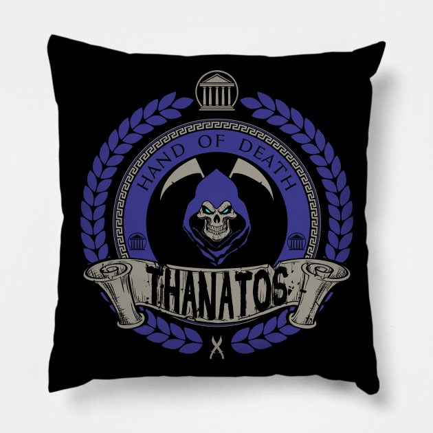 THANATOS - LIMITED EDITION Pillow by DaniLifestyle