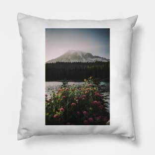 Mount Rainier Reflection Lake Pillow