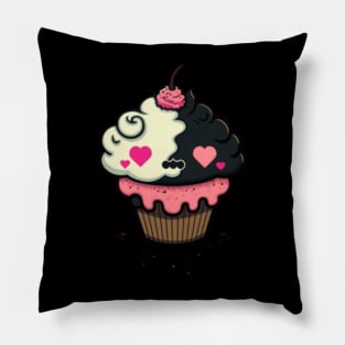 Kawaii Evil Cupcake Pillow