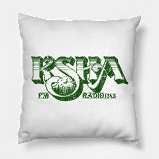 104.3 FM KSHA Redding, California / Defunct Rock Radio Station Pillow